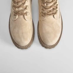 Botín Plano Con Cordones Beige SENDA ROAD -Moda Zapatos Tienda 2497fdc6 e924 450d 875d e834abde9c7c 23222css4tn1b44 000 004