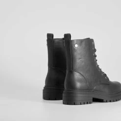 Botín Plano Militar Con Cordones NYC -Moda Zapatos Tienda 51c8bd53 610e 437c 9c3f 21535cf5b4fd 23222csn4tn1n72 000 003