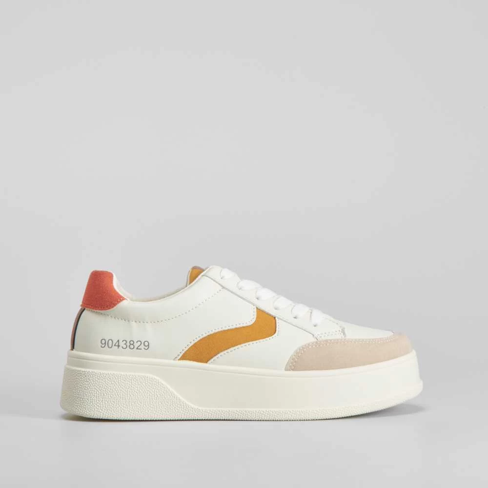 Deportiva Con Plataforma Ondas NYC 3 Deportiva Con Plataforma Ondas NYC