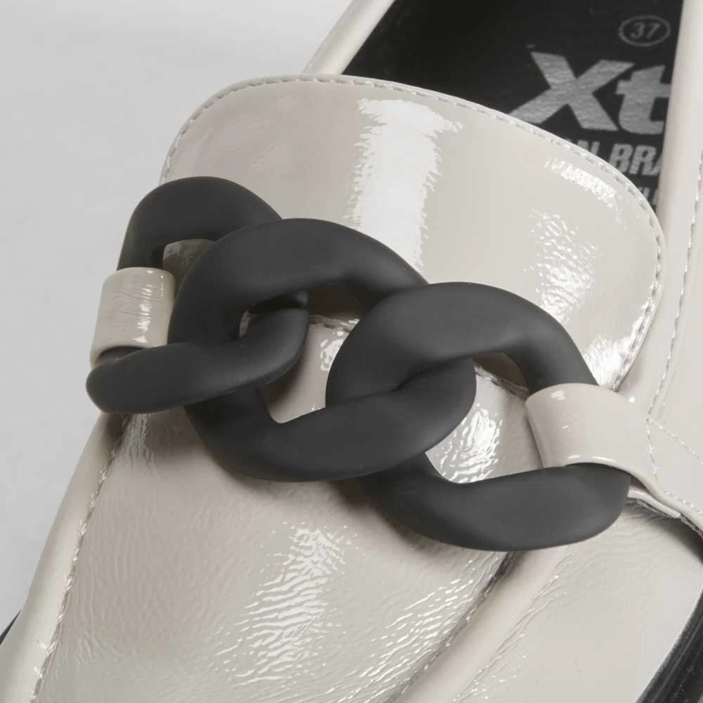 Mocasín De Charol XTI Blanco 7 Mocasín De Charol XTI Blanco - Imagen 5