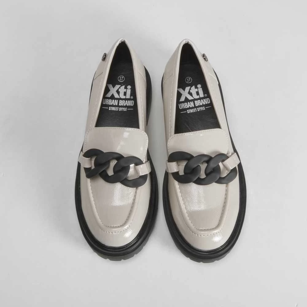 Mocasín De Charol XTI Blanco 6 Mocasín De Charol XTI Blanco - Imagen 4