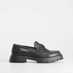 Mocasín Negro Estribo NYC