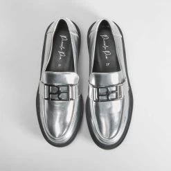 Mocasín Plata Tacón PICCOLA PIU -Moda Zapatos Tienda 0578ca5c 2e78 4215 96e8 5bb8ec4a16ee 23222vep1nm1p12 000 004