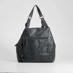 Mochila Negra Flor SENDA ROAD