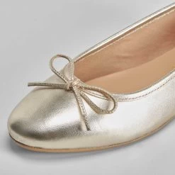 Bailarina De Piel Básica FOSCO Metalizada -Moda Zapatos Tienda 0ee9c086 1a70 41d2 a12f f44f7e8f6ca3 23222vef1ba0o01 000 005