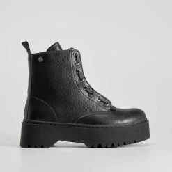 Botín Militar Cremallera Central NYC