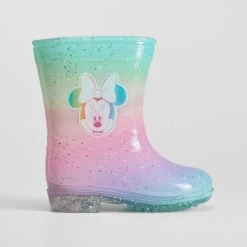 Botas De Agua Purpurina Bebé MINNIE