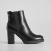 Botín De Tacón Liso Negro PICCOLA PIU -Moda Zapatos Tienda 219dfb93 3212 4570 9535 e15e181f6a8a 23222vep4tt2n43 000 001