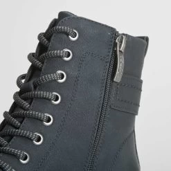 Botín Plano Cordones RELIFE -Moda Zapatos Tienda 275aca5b 1d1a 409d a317 3826f336b4e9 23222cs94tn1n72 000 005