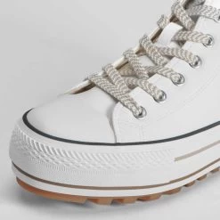 Zapatilla Alta Plataforma Dentada MUSTANG -Moda Zapatos Tienda 2f025a20 7329 4cf7 8bfd 9081347493fd 23222csm1td1b90 000 005