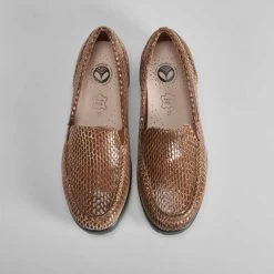 Mocasín Plano Reptil COMFEET -Moda Zapatos Tienda 369320d5 afd0 4b25 b641 4994214da535 23222vec1zp1m12 000 004