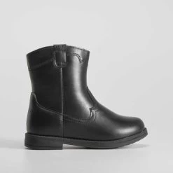 Botín Campero Básico Negro OH GIRL