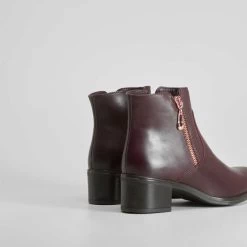 Botín De Tacón Bajo Piel COMFEET -Moda Zapatos Tienda 4c13efe1 f305 4f9d 8cb7 0b32ad1cd0b4 23222vec4tt0m61 000 003