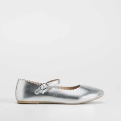 Bailarina Metalizada Hebilla OH GIRL