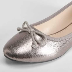 Bailarina Básica Metalizada PICCOLA PIU -Moda Zapatos Tienda 616b36d0 69b2 4c45 b8a6 affaadfc6d58 23222vep1ba1p80 000 005