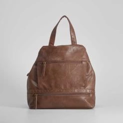 Mochila Marrón Tachas SENDA ROAD