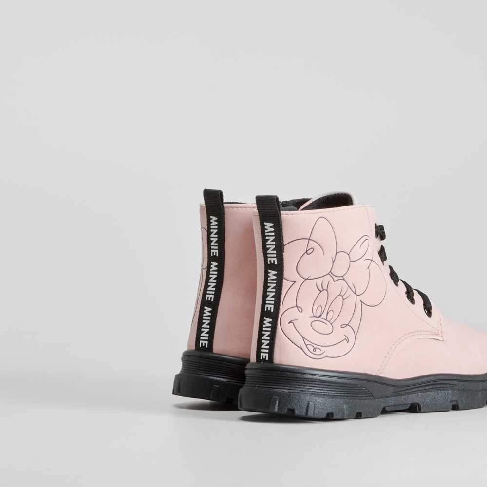 Botín Militar Rosa MINNIE 5 Botín Militar Rosa MINNIE - Imagen 3