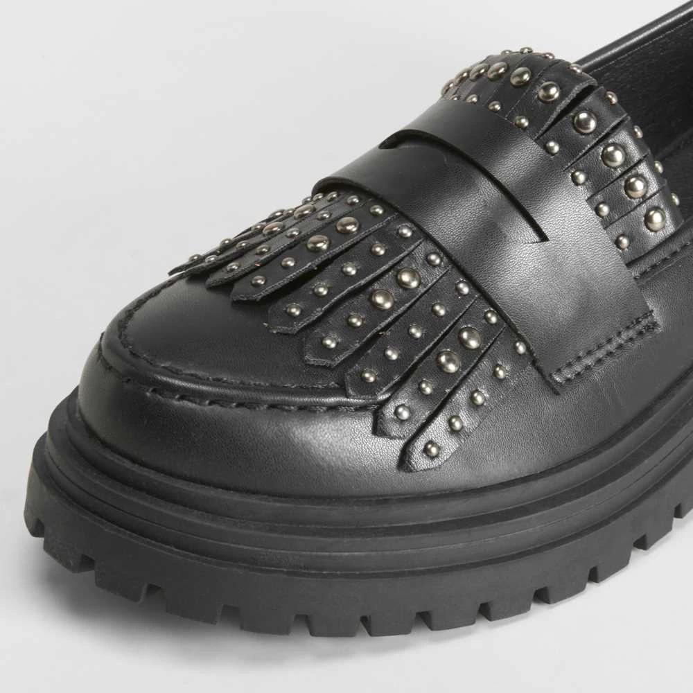 Mocasín Track Flecos Negro NYC 7 Mocasín Track Flecos Negro NYC - Imagen 5