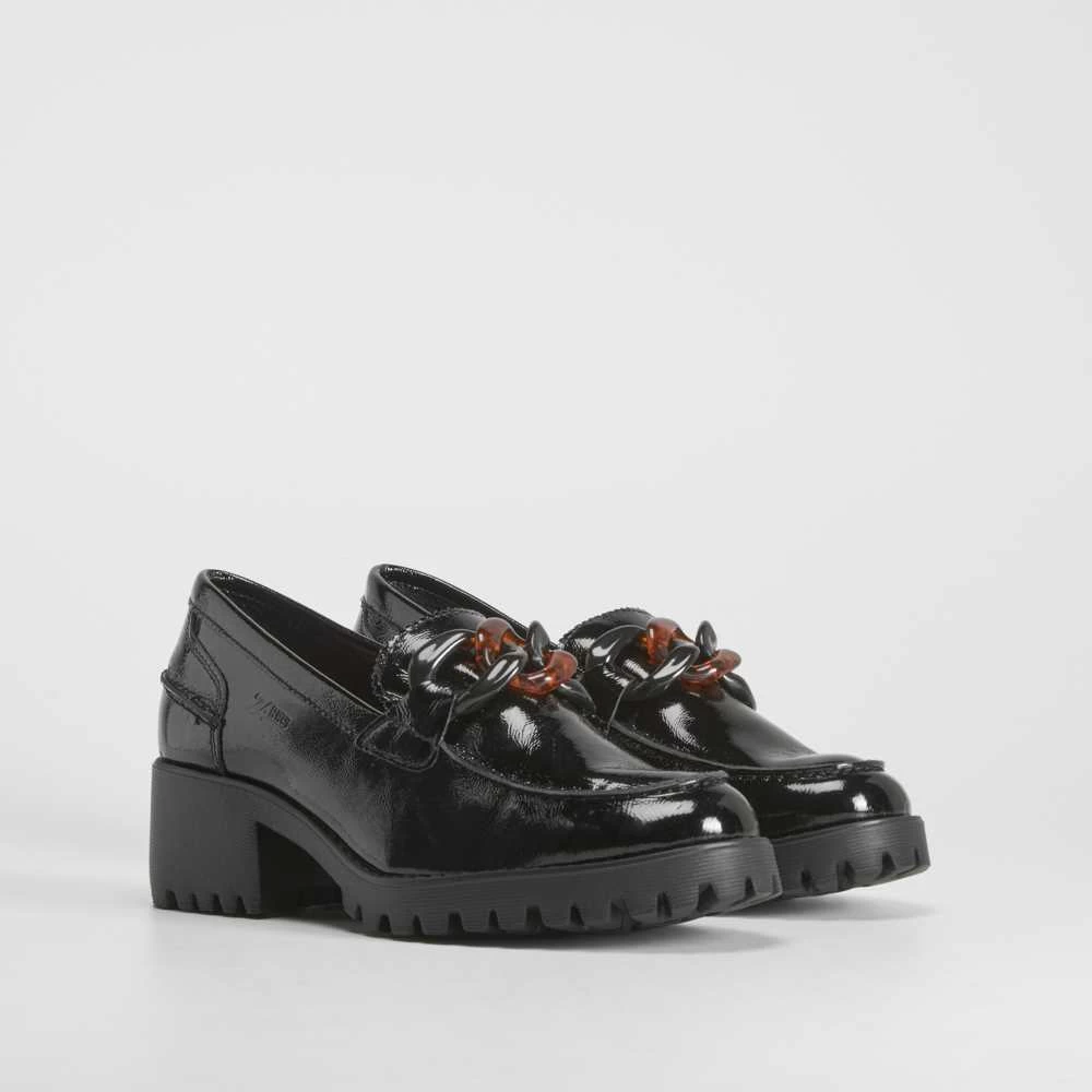 Mocasín Tacón Bajo Piel 24HRS 4 Mocasín Tacón Bajo Piel 24HRS - Imagen 2