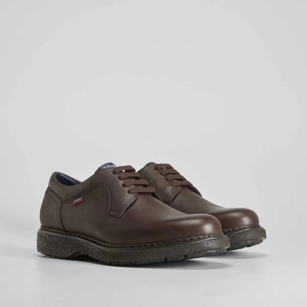 Blucher Casual Marrón Piel CALLAGHAN 4 Blucher Casual Marrón Piel CALLAGHAN - Imagen 2