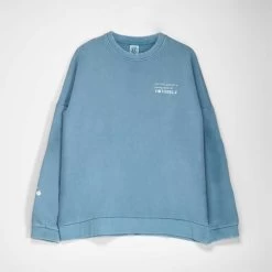 Sudadera Mujer Oversize Azul