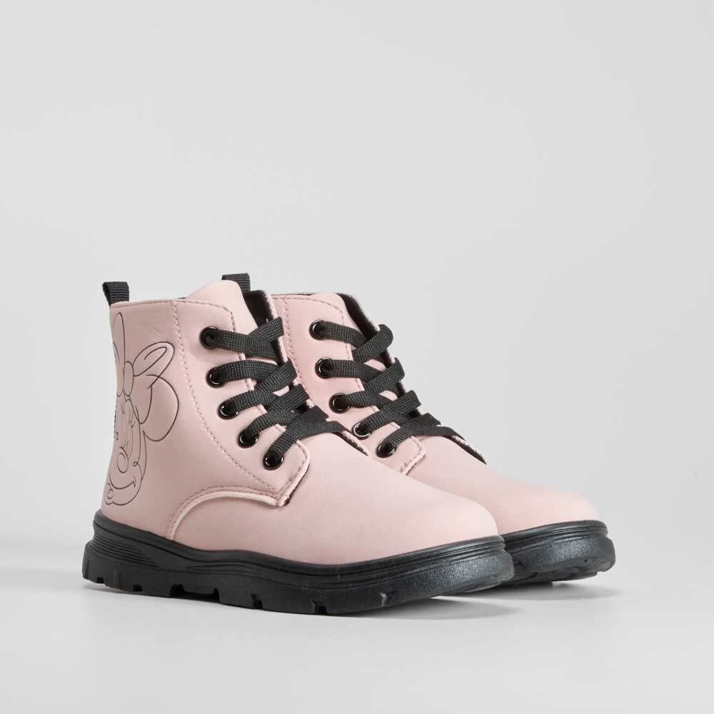 Botín Militar Rosa MINNIE 4 Botín Militar Rosa MINNIE - Imagen 2