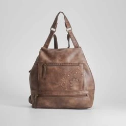 Mochila Marrón Flor SENDA ROAD