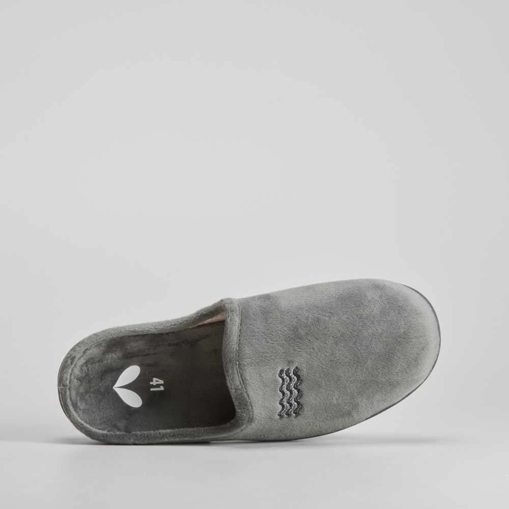 Zapatilla Casa Básica Gris COMFEET 4 Zapatilla Casa Básica Gris COMFEET - Imagen 2