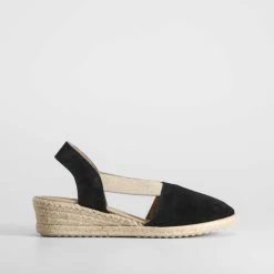 Sandalia Piel Elástica Cuña COMFEET